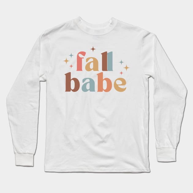 Fall Babe: Cozy Comforts Long Sleeve T-Shirt by neverland-gifts